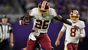 Redskins' Peterson moves into sixth on all-time rushing list