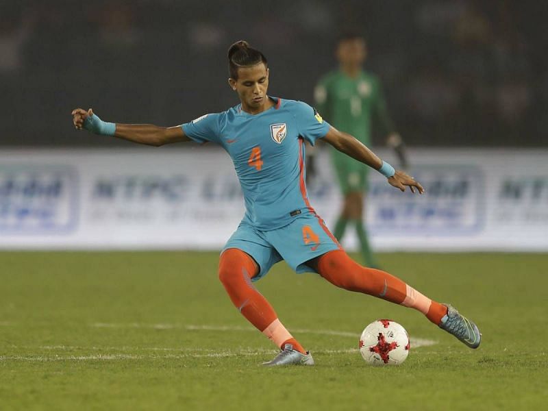 Anwar Ali during the U-17 World Cup in 2017