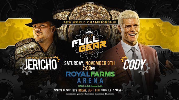 Cody faces off against Chris Jericho for the AEW Championship