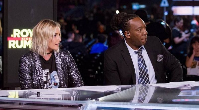 Renee Young and Booker T