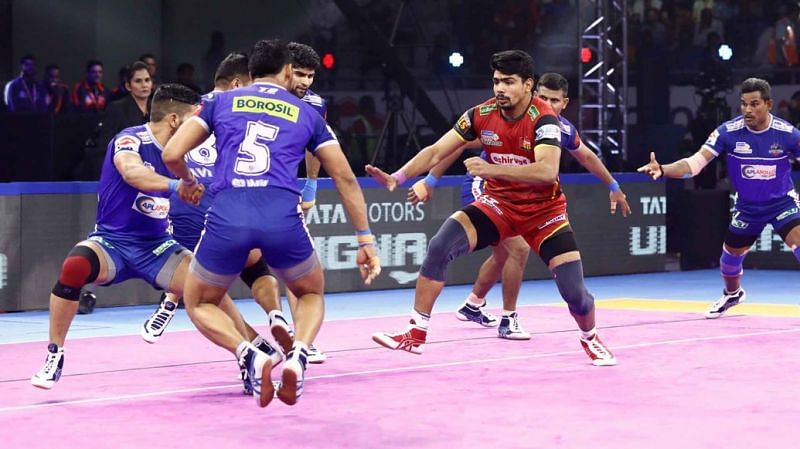 Pawan Sehrawat shattered the record of scoring the most raid points in a single PKL match