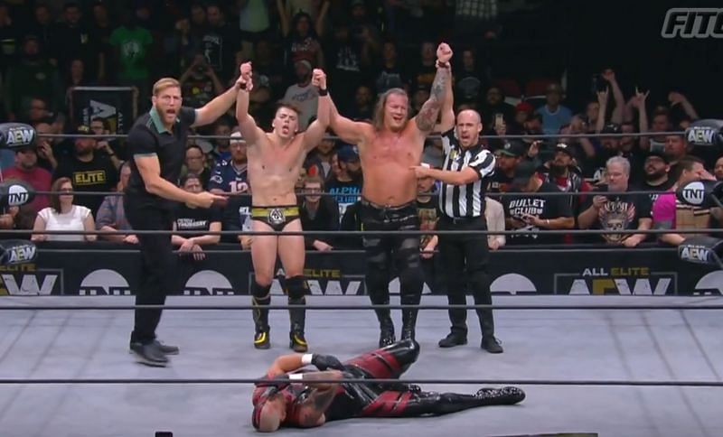 AEW Dynamite ended with a huge brawl