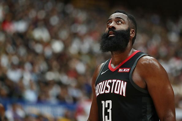 James Harden starred for the Houston Rockets