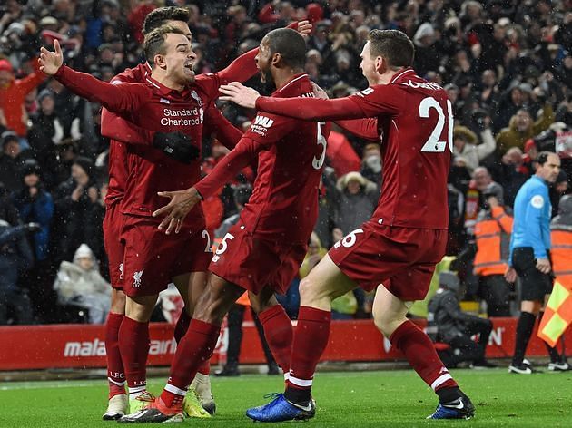 Liverpool ran riot in the reverse fixture last term