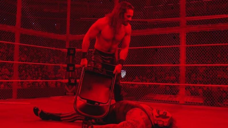 Seth Rollins and The Fiend met in the main event