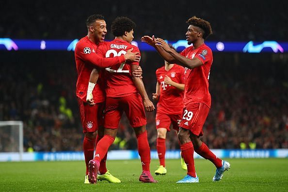 Bayern Munich laid down a marker to the European rivals with their win over Tottenham Hotspur.