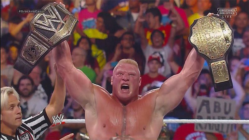 Brock Lesnar reminded the world that John Cena is mortal