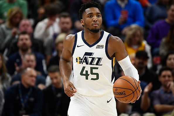 Donovan Mitchell scored 32 points during Utah&#039;s win over the Thunder