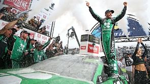 Larson snaps NASCAR drought with Drydene 400 win