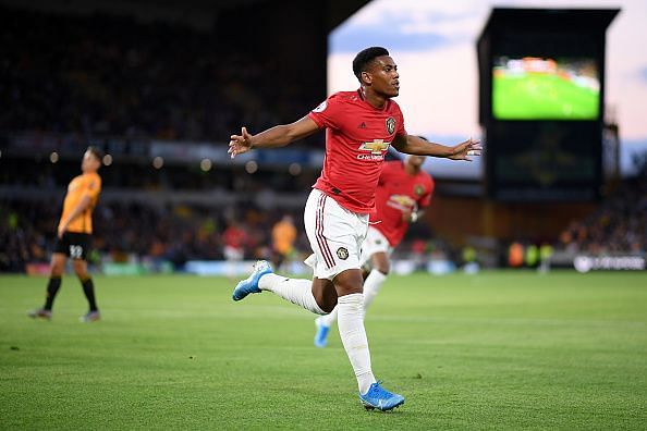 Martial scored in United&#039;s opening two games this season