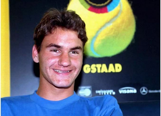 Federer at 1998 Gstaad