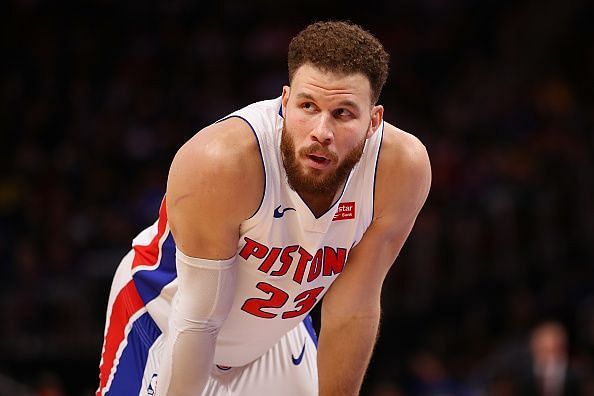 Blake Griffin remains out for the Detroit Pistons