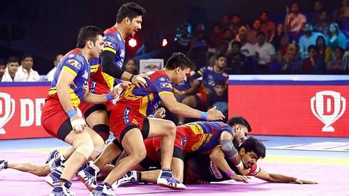 Pawan Sehrawat could not help Bengaluru Bulls win against U.P. Yoddha