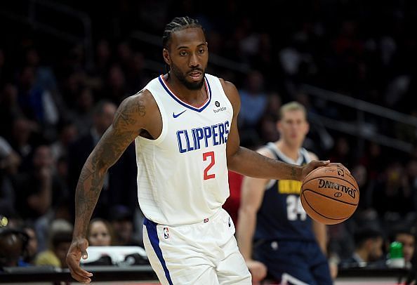 Kawhi Leonard and the Clippers travel to Chase Center