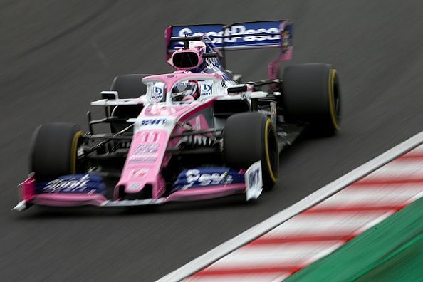 Sergio Perez was timed eighth-fastest during both practice sessions on Friday