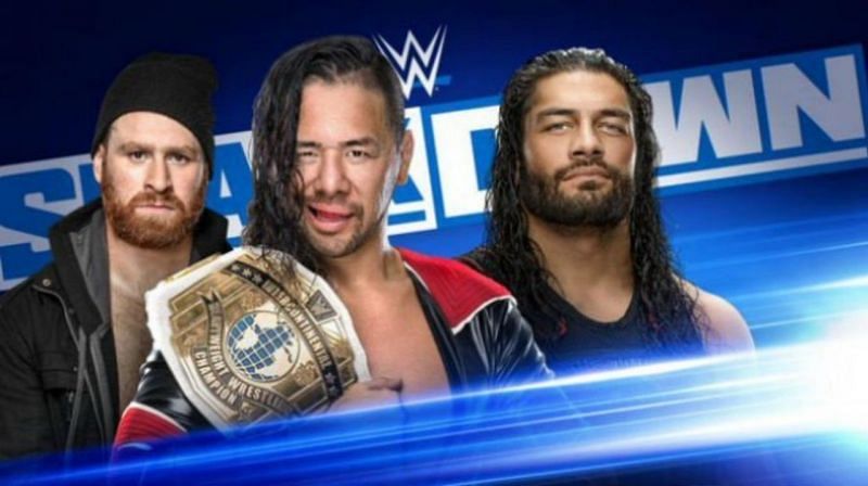 Nakamura will defend his Intercontinental Championship against Roman Reigns on SmackDown.