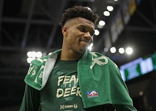 Giannis AntetokounmpoÂ is eligible to sign a new contract next summer