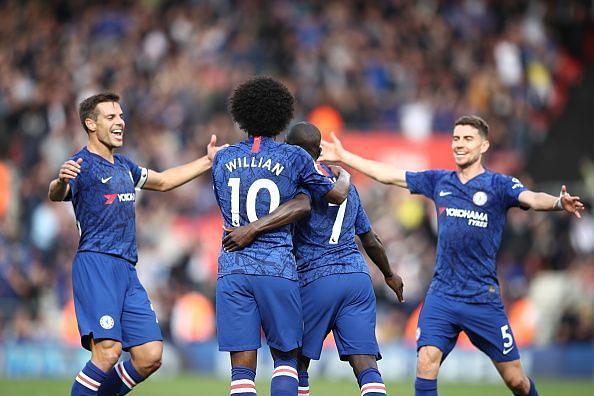 Chelsea can go into the Top 4 of the league with a victory over Newcastle United today