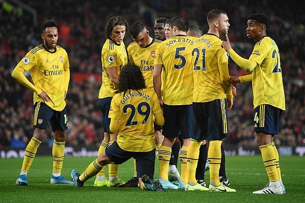 Arsenal would hope to get back to winning ways in the league