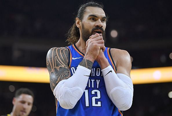 Steven Adams has been linked with a move to the Celtics due to the Thunder&#039;s ongoing rebuild