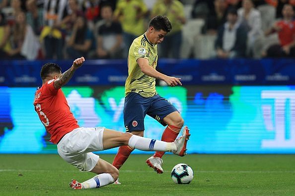 Colombia v Chile: Quarterfinal - Copa America Brazil 2019