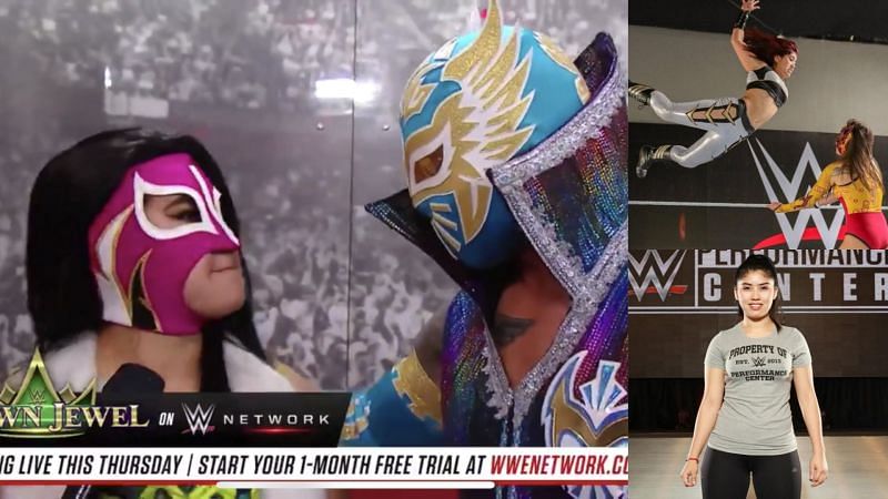 Sin Cara brought back-up in the form of Catalina!