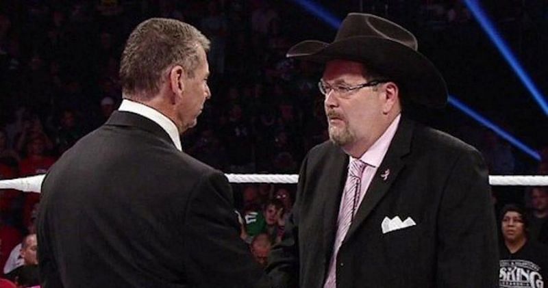 Vince McMahon and Jim Ross