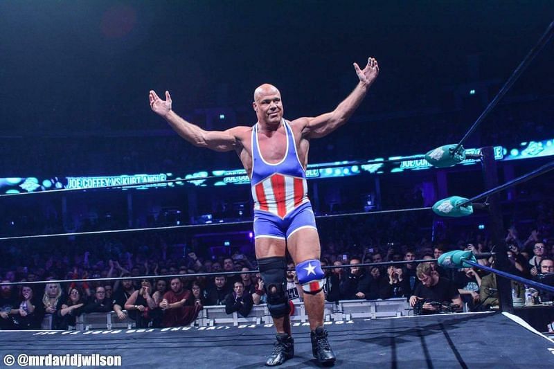 Kurt Angle graced Glasgow&#039;s SSE Hydro