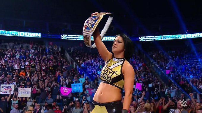 Bayley managed to re-gain her Women&#039;s Championship from Charlotte Flair