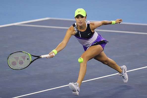 Belinda Bencic came from a set down to win the Kremlin Cup.