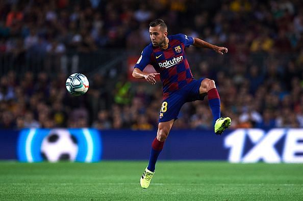 Jordi Alba is fit and available to face Sevilla