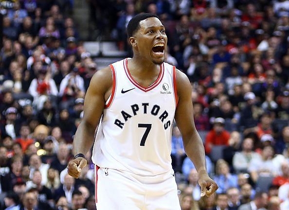 Kyle Lowry and the Toronto Raptors travel to Boston to take on the Celtics