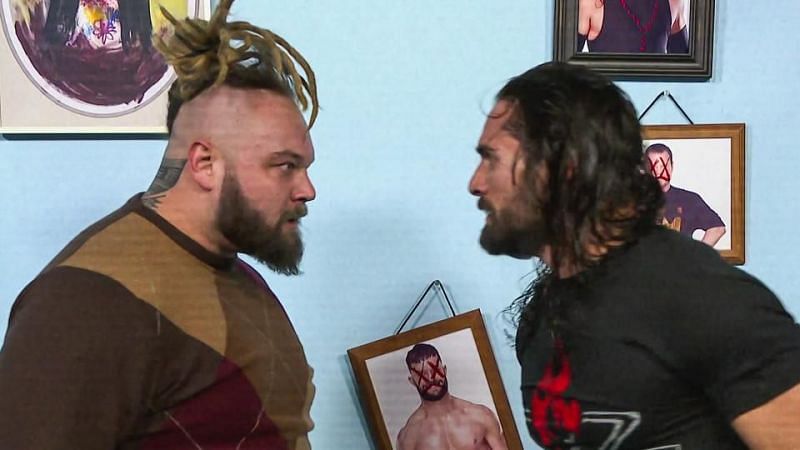Seth Rollins (right) has finally responded to The Fiend