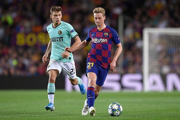 De Jong got more comfortable in the game once he moved to a deeper role