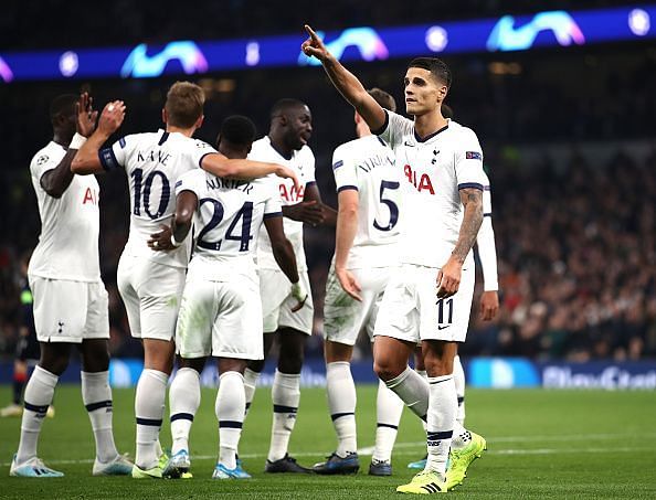 Tottenham will hope to carry their mid-week European form when they take on Liverpool.
