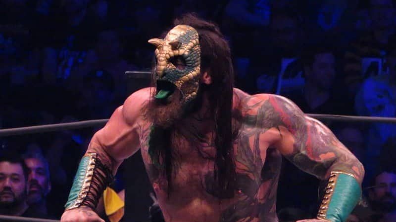 AEW News: Luchasaurus reveals WWE Legend inspired him to wear a mask