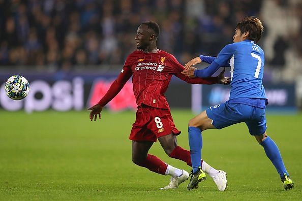 Naby Keita was one of the standout players as Liverpool ran out comfortable winners