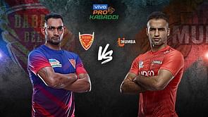 Pro Kabaddi Live Score: Dabang Delhi K.C. v U Mumba | Live Commentary and Match Updates | 11th October 2019