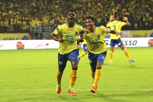 Bartholomew Ogbeche scored a brace to lead the Blasters to a win in their first game of the season against ATK