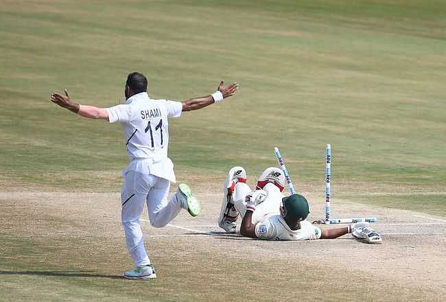 Mohammed Shami ripped through the Proteas with a spectacular bowling display.