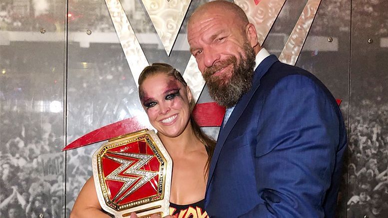 Ronda Rousey and Triple H