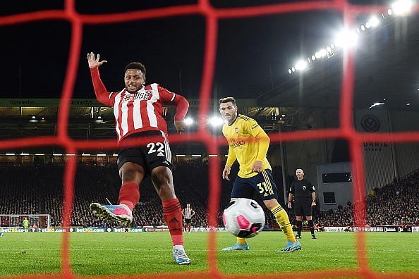 Lys Mousset was there in time to tab home the winner for Sheffield United