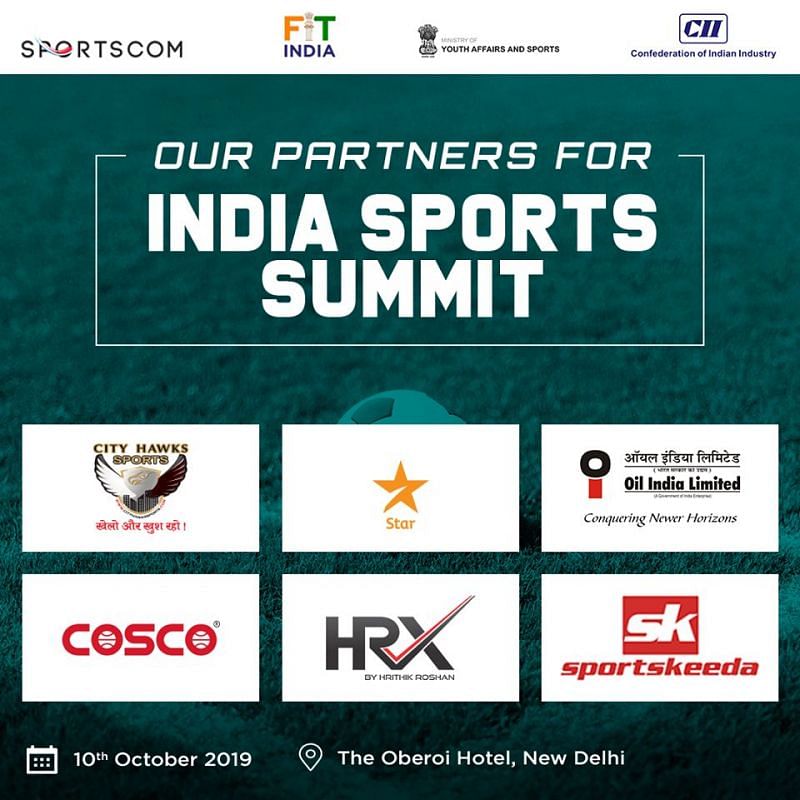 India Sports Summit 2019 : Oberoi Hotel, New Delhi
