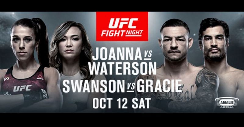 The UFC hits Tampa this weekend with a great double main event