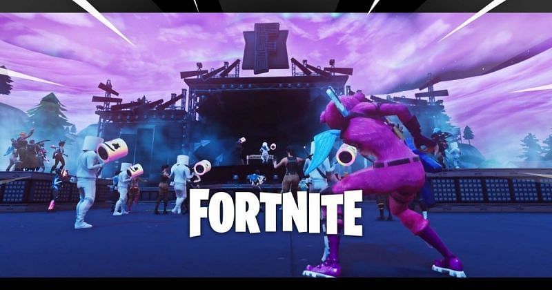 EDM artist Marshmello played a virtual concert in Fortnite