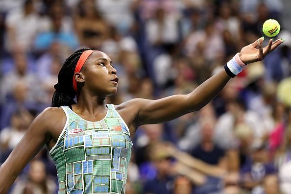Coco Gauff at the US Open
