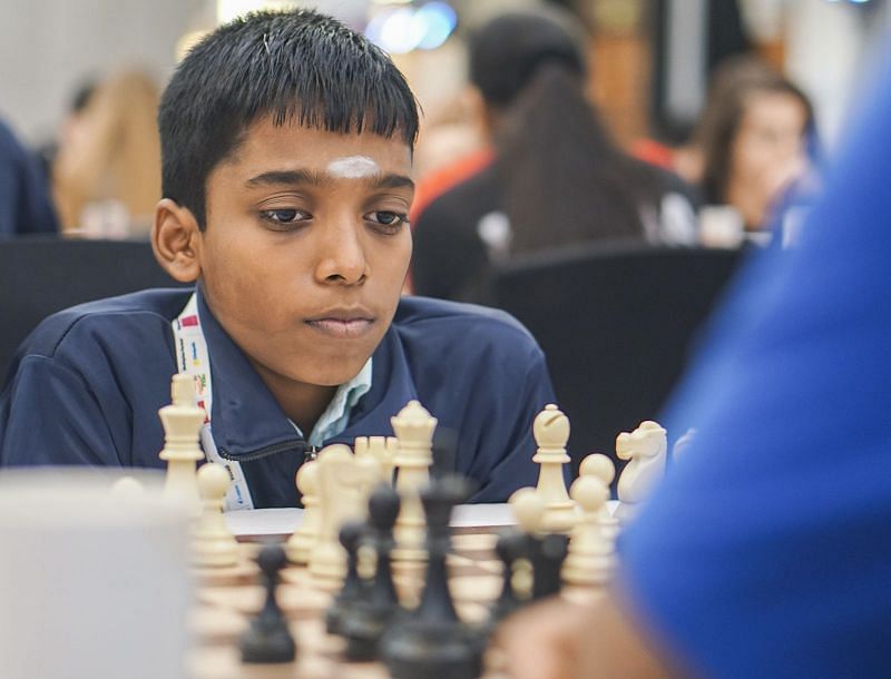 R Praggnanandhaa wins, joins Aryan in lead in World Youth Chess