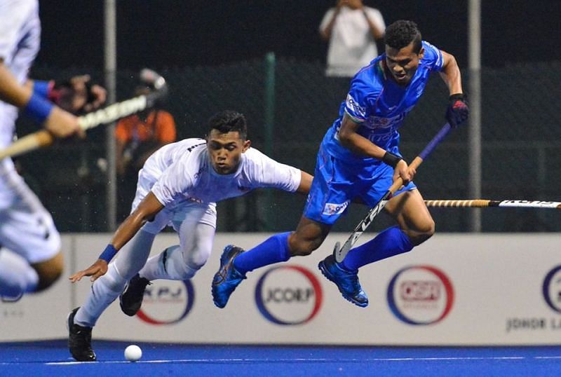The Indians displayed great character in the opener against Malaysia (Image courtesy: Hockey India)