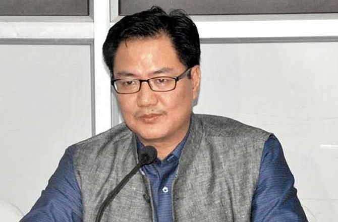 Kiren Rijiju | Image Credits: MidDay