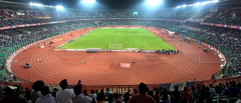 'Marina Arena', two-time ISL Champions Chennaiyin FC's home ground (Credits: ISL)